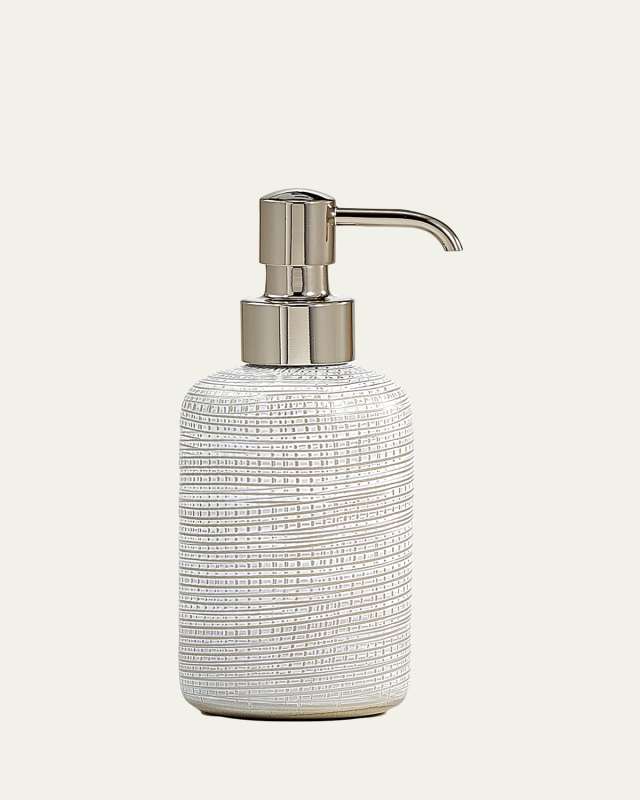 Woven Platinum Pump Dispenser